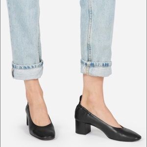 Everlane Day Heel Black sz 9